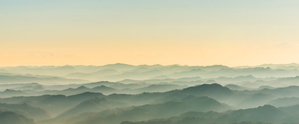 彩色水墨烟雾渐变背景