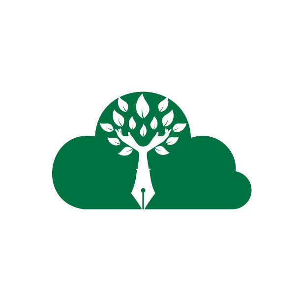 云上书屋logo设计