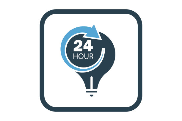 24小时服务图标