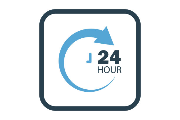 24小时服务图标