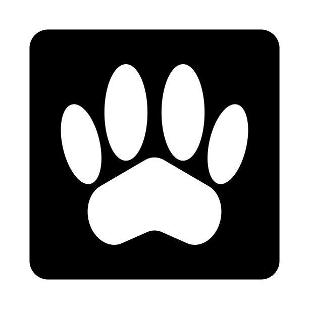 宠物脚印logo宠物店