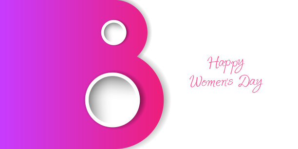 38妇女节可爱创意字体
