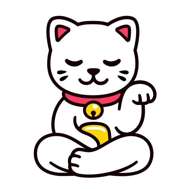 招财猫logo