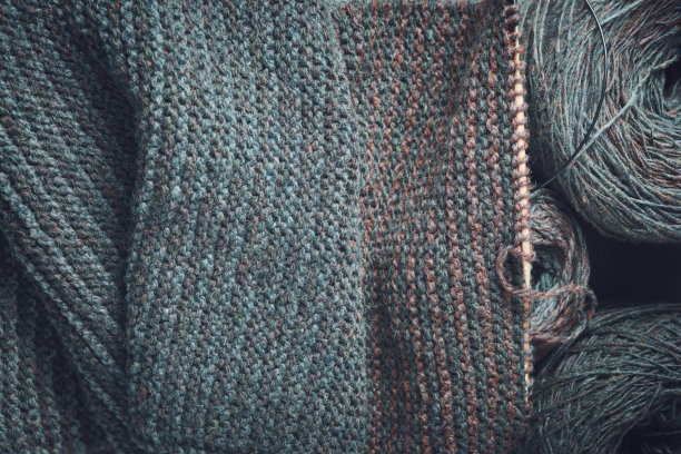 针织品,羊毛线球,编织