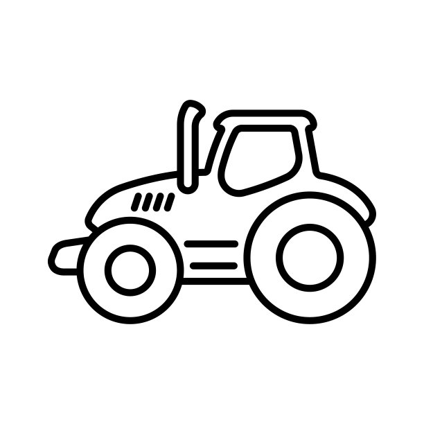 拖拉机,电动机,农业机器
