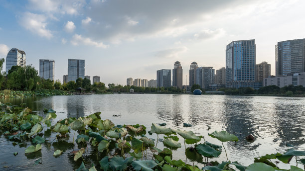 绍兴地标建筑天际线