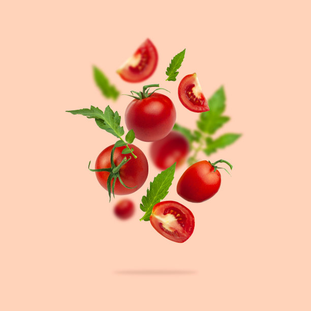 番茄创意切块