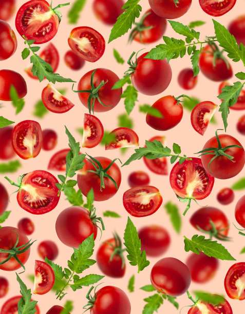 番茄创意切块
