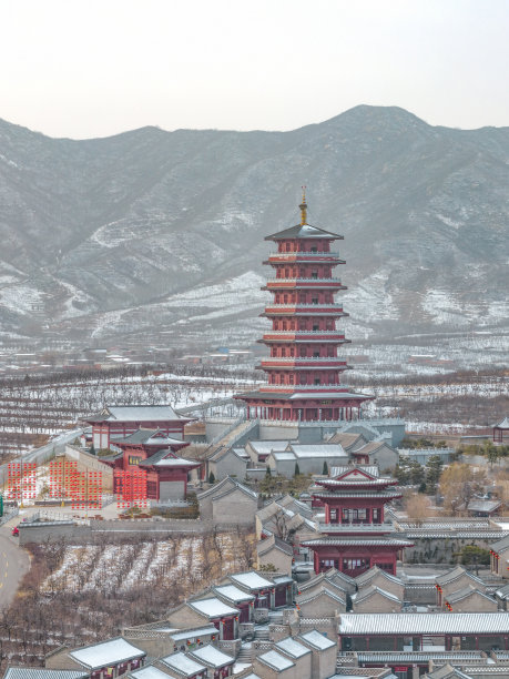 石家庄标志性建筑山水