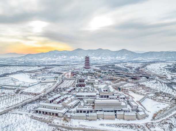 石家庄标志性建筑山水