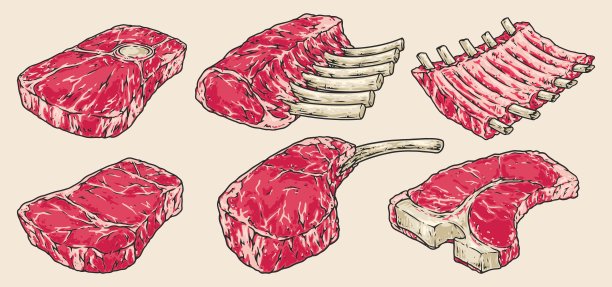 超市dm海报生鲜肉类
