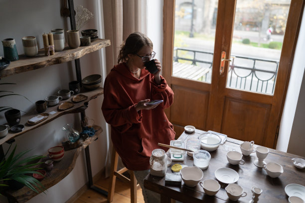 陶制手工茶咖啡杯