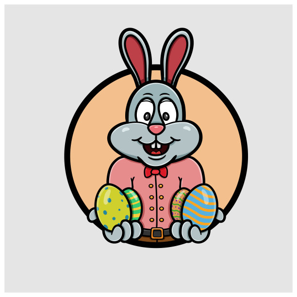兔耳朵logo