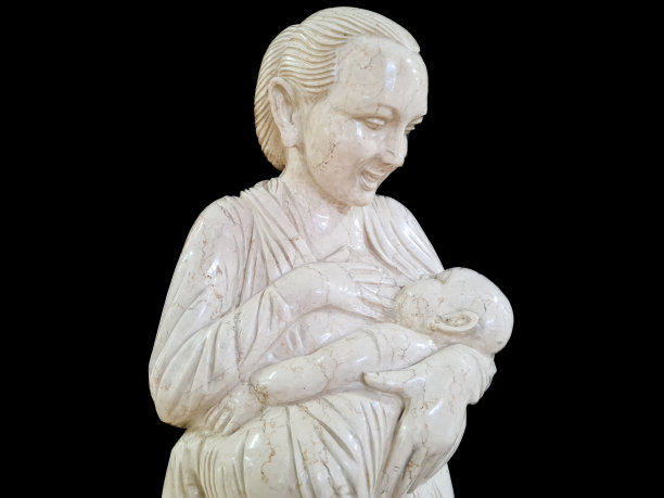 母婴雕塑