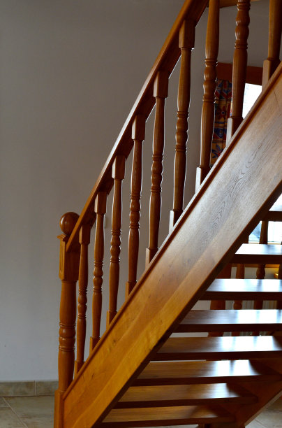 实木雕花楼梯