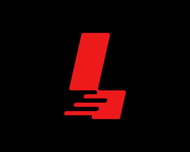 速度线条物流logo