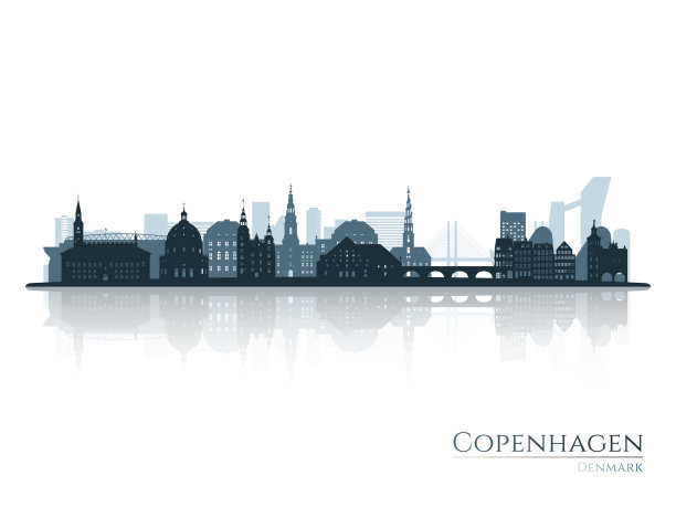 哥本哈根旅游宣传插画