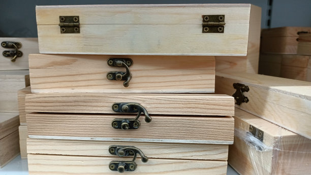 古典木箱木盒
