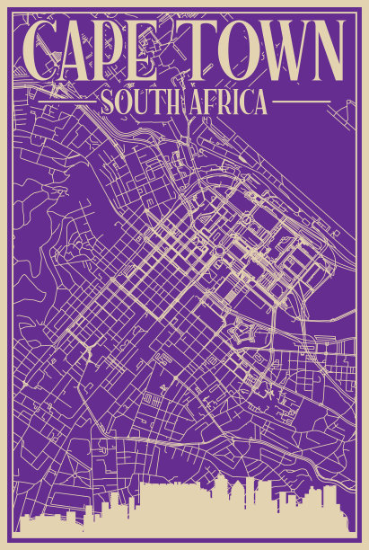 南非线描