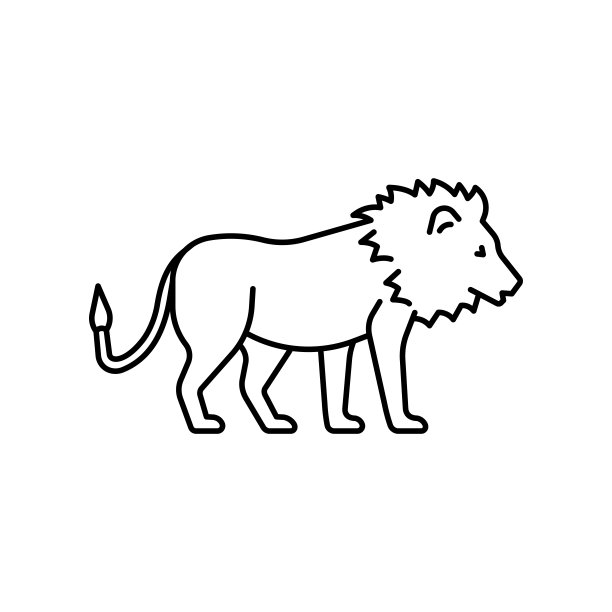 步狮标志