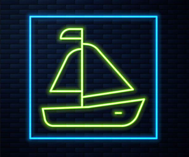 3d墙砖航海标志