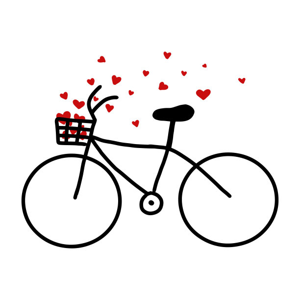 自行车宣传册配图