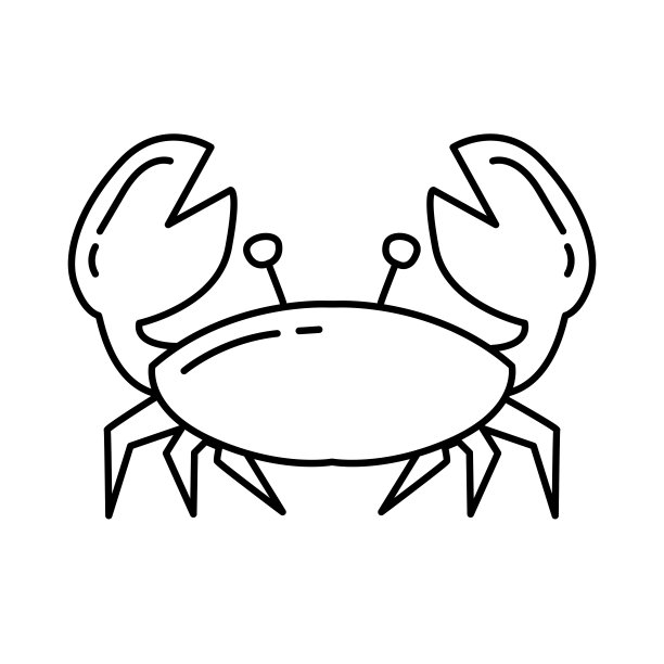 小龙虾简笔画