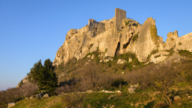法国小镇悬崖城堡