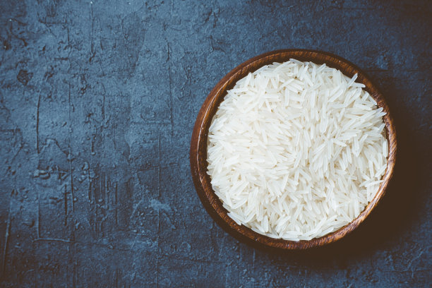 散落米粒米碗 扣图