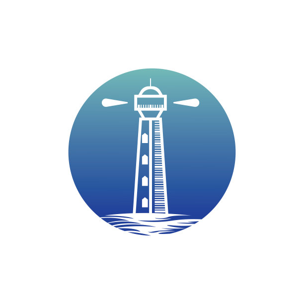 山水大楼建筑房产标志logo