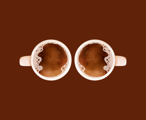 香浓咖啡广告海报设计