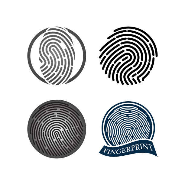 指纹锁logo设计