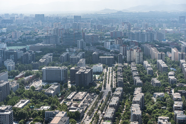 北京cbd俯瞰高清全景大图