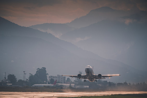 首都航空的夜景