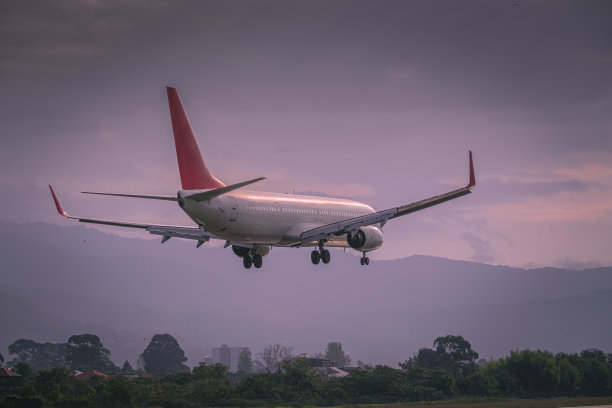 首都航空的夜景