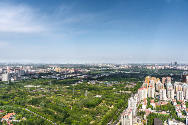 北京奥林匹克森林公园全景