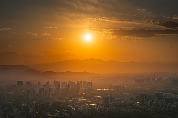 北京cbd俯瞰高清全景大图