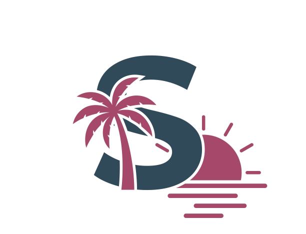 s字母,太阳,logo