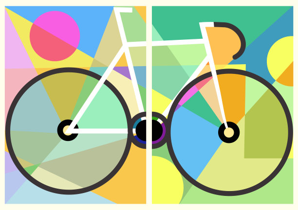自行车比赛 海报