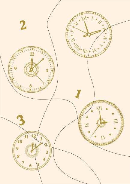矢量,闹钟,传统闹钟,钟表