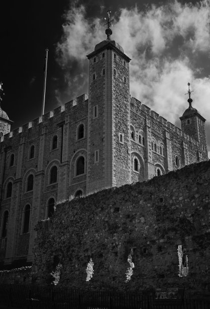 伦敦城堡老照片
