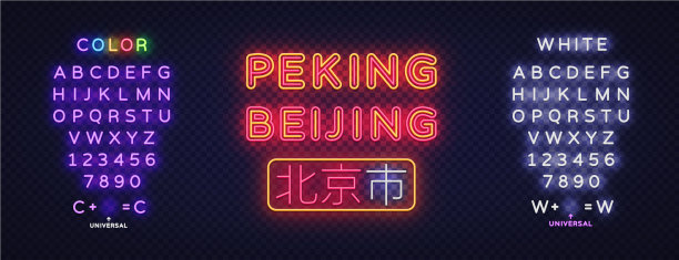 北京矢量旅游海报