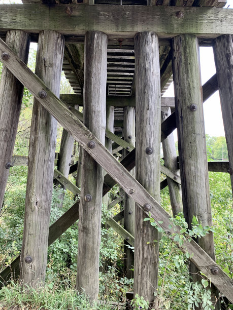 怀旧木桥