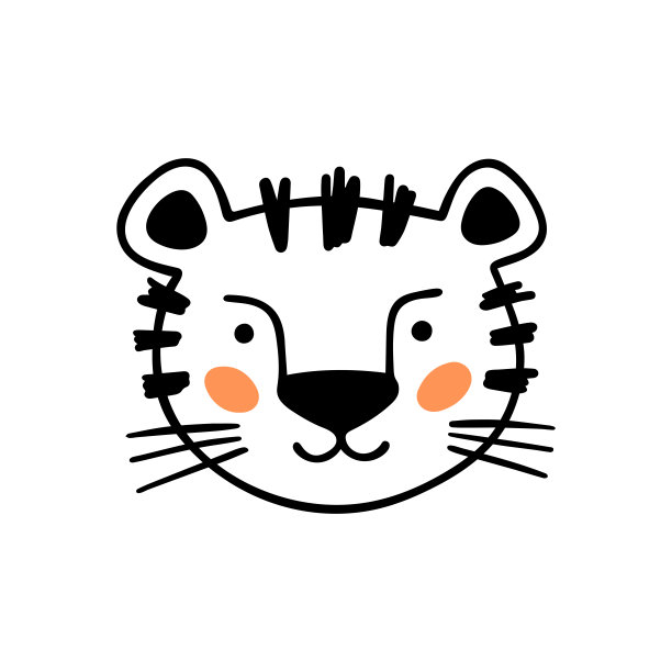 虎头服装服饰logo