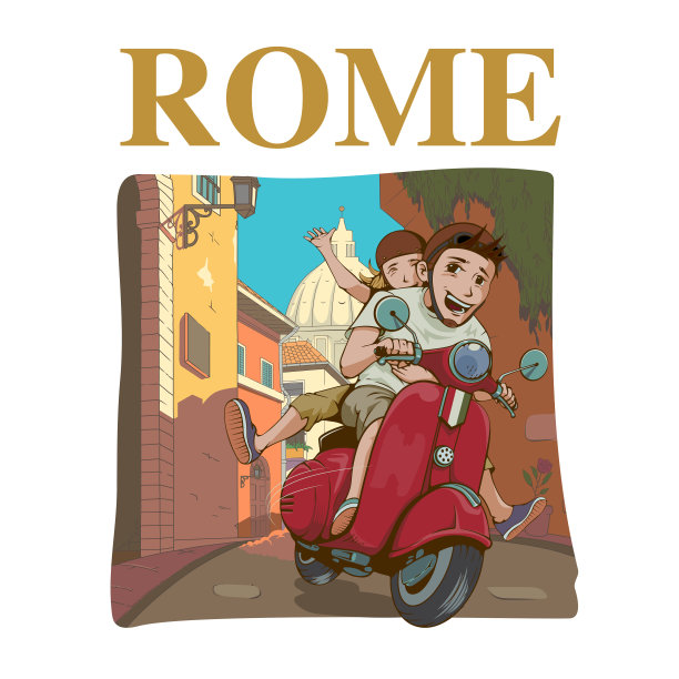 罗马,相伴,复古风格