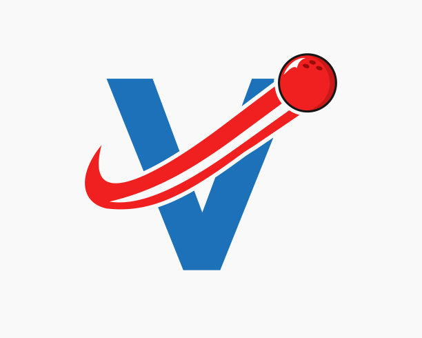 v字母胜利logo