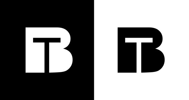 字母tb设计