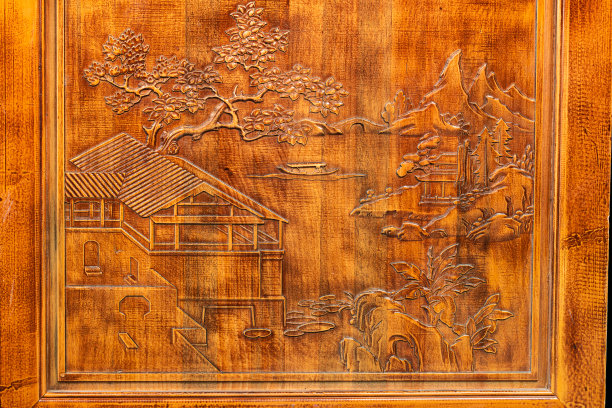 中式家具 实木雕刻 中式装修