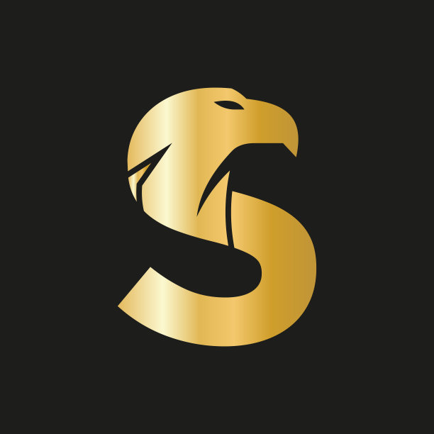 s字母标志飞鸟logo