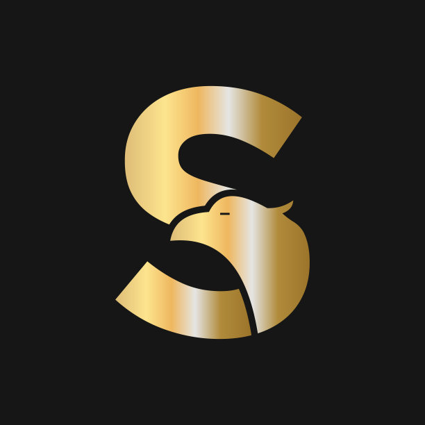 s字母标志飞鸟logo